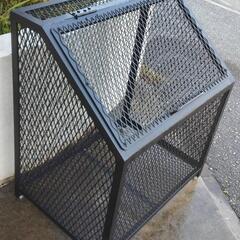 屋外用ゴミ箱！！【ツヤ消しブラック】