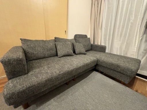 L字ソファ　家具 ソファ 3人掛けソファ