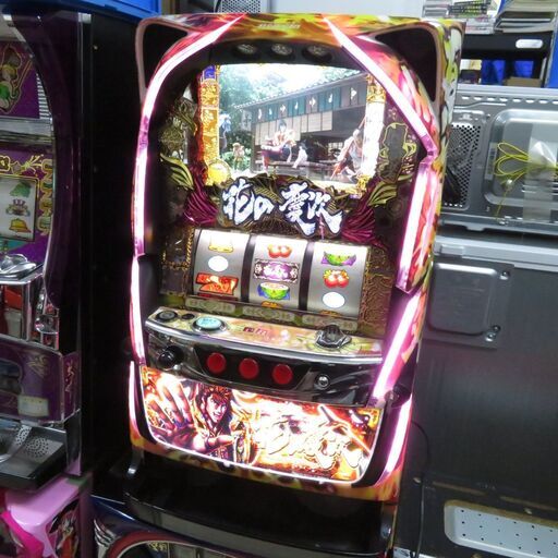 パチスロ実機 花の慶次 ～これより我ら修羅に入る～ 白ロムプレミアム搭載 スロット機|江別市のリサイクルショップドロップ