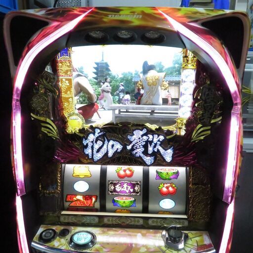 パチスロ実機 花の慶次 ～これより我ら修羅に入る～ 白ロムプレミアム搭載 スロット機 クレカ決済可能|江別市のリサイクルショップドロップ パチスロ実機 花の慶次 ～これより我ら修羅に入る～ 白ロムプレミアム