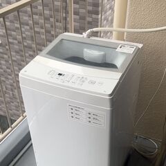 6kg全自動洗濯機(NTR60 ホワイト)　2022年ニトリで購入
