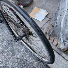 ロードバイク　フレーム　アルミ　2x８変速　サイズ　M  配達可能