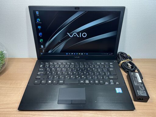 お買い得＞0385 ノートパソコン VAIO  VJPB  i5/8GB/SSD 256GB/Office付け Win11 第6世代　軽量