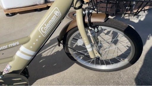 ☆新古車美品 子供用自転車 Coleman walker min 16インチ 補助輪付き 