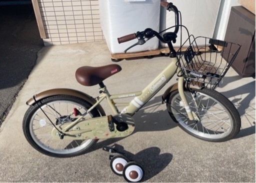 ★新古車美品　子供用自転車　Coleman walker min 16インチ 補助輪付き