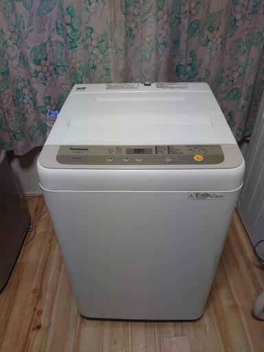 panasonic 5kg 2018年製 1ｹ月保証 全自動電気洗濯機 洗濯槽分解洗浄済 福岡市春日市配送料1000円