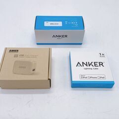 M027  新品 Anker 3点セット ・ケーブル・USB急速...