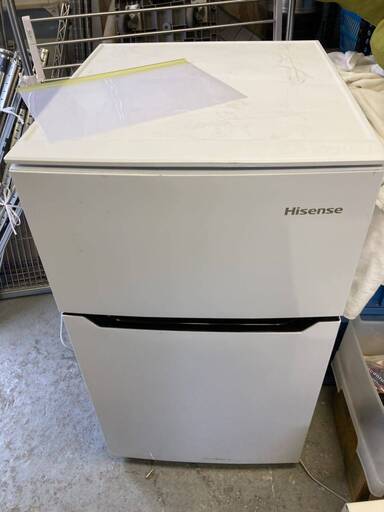 Hisense ハイセンス 冷凍 冷蔵庫 2ドア 93L HR-B95A 耐熱トップ 単身 赴任 1人暮らし 冷凍冷蔵庫 2ドア冷凍冷蔵庫 ノンフロン