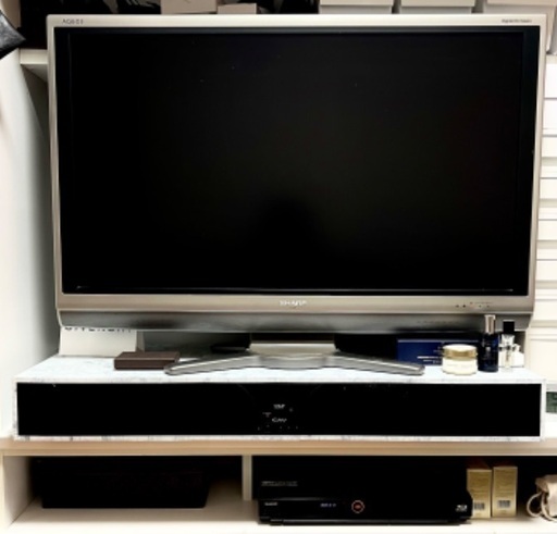 SHARP AQUOS40型, SHARP Blu-ray. 3.1chTVスピーカーの3点セット