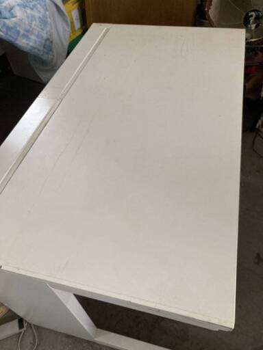 スカエナ 5-110-6720 ウチダ 平机 オフィス 家具 用品 白