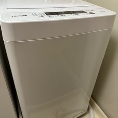 家電  2022年製ハイセンス 全自動洗濯機