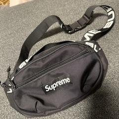 supreme 18ss waist bag 黒