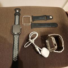 美品！Apple Watch series6 44mm gps ステンレス おまけ多数