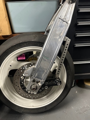 xjr1200リヤ足周り