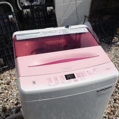 🔴2021年式ピンクの洗濯機お買い得🔴