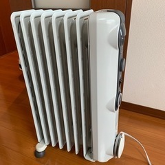 無料　家電 季節、空調家電 オイルヒーター