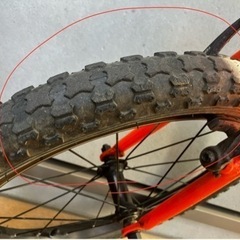 補助輪外しにオススメ　ヨツバサイクル　１８インチ　