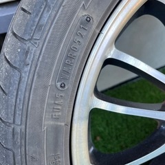 【値下げ交渉可】夏用タイヤ、ホイール4本セット
