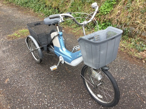 ナショナル 3輪自転車 ジャンク 電動故障 - 三輪車