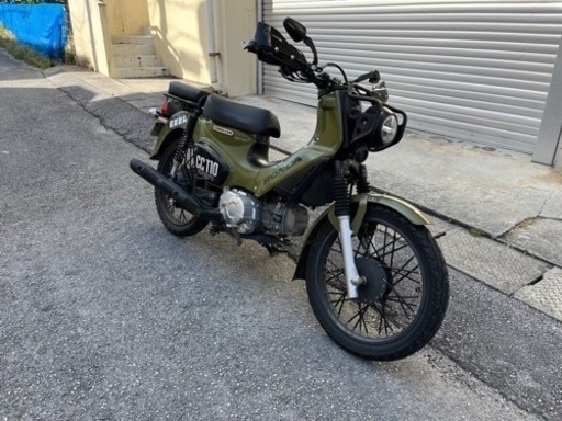値下げしましたバイク HONDA クロスカブ110  新品タイヤ付