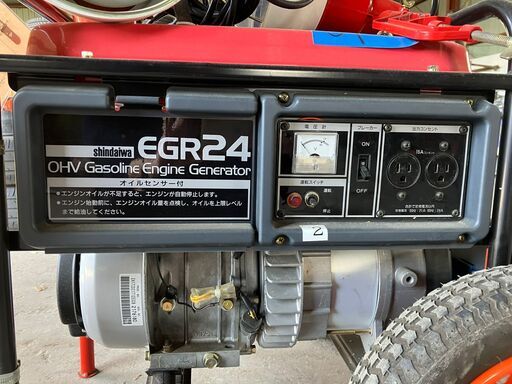 公共事業売払品　発電機　新ダイワ　EGR24