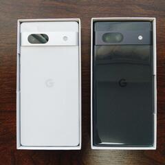 【新品未使用 】Google pixel7a  128GB （Snow /Charcoal）［b-14］