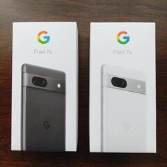 【新品未使用 】Google pixel7a  128GB （Snow /Charcoal）［b-14］