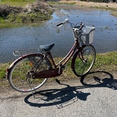 話し中^_^自転車 クロスバイク