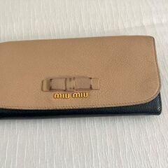 【レディース中古】miumiu　長財布