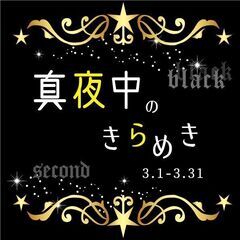 【3/1-31】真夜中のきらめき-Black-SECOND / 神戸の雑貨屋 ～輸入雑貨とハンドメイドアクセサリー・ハンドメイド雑貨～の画像