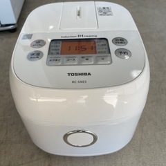2019年　TOSHIBA 炊飯器　IH圧力3合　美品