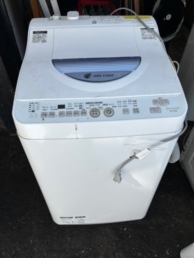 家電 生活家電 洗濯機☆SHARP☆洗濯乾燥機付き☆2015年製☆5.5kg