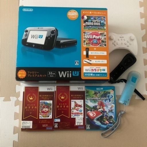 wiiU本体　コントローラー　ソフト