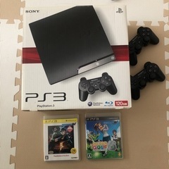 PS3 コントローラー2個　ソフト