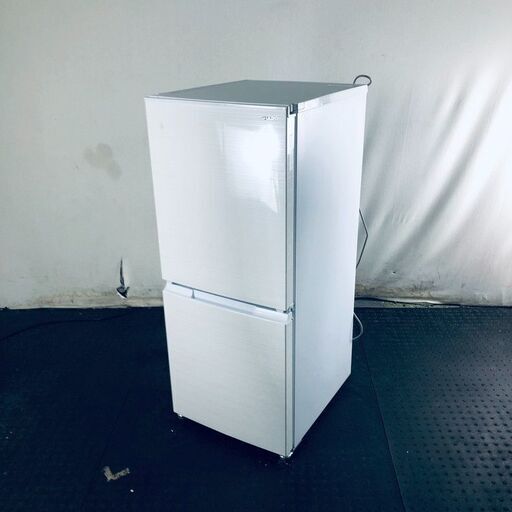 品質が 一人暮らし 冷蔵庫 SHARP シャープ ID:rd23915 中古 【リユース品：状態B】【送料無料】【設置費用無料】  SJ-D15H-W 両方開き ファン式 ホワイト 152L 2ドア 2021年製 冷蔵庫