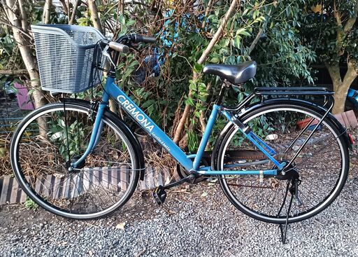 ★ところどころ新品!!お届け可！★ 27インチ 自転車 『CREMONA』6段変速 オートライト ☆ところどころ新品!!お届け可！☆ 27インチ 自転車 『CREMONA』6段
