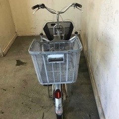 180□岐阜発/①△BRIDGESTONE MINNA 三輪自転車/自転車/走行確認/スイングなし/防犯有り/サビ有り/タイヤひび割れ有り/現状品/R4.12/25□