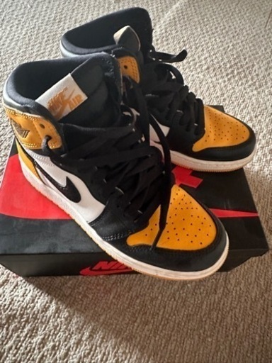 スニーカー AIR JORDN 1 TAXI