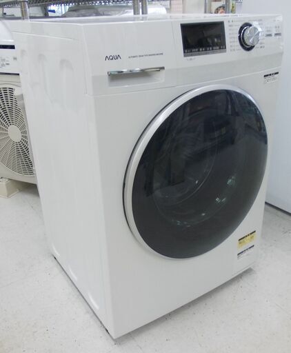 AQUA ドラム式洗濯機 8.0kg 2021年製 AQW-FV800E ※乾燥機能は非搭載です