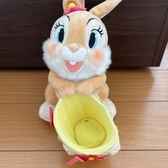 ディズニー　ミスバニー　小物入れ　ぬいぐるみ