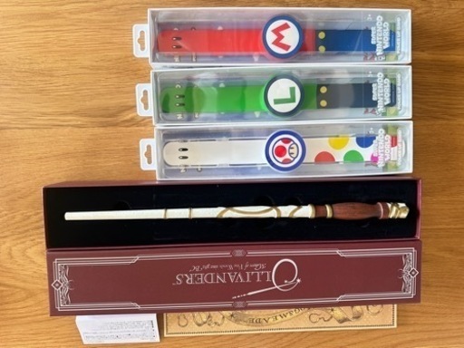 ユニバーサルスタジオ、スーパーマリオパワーバンド、ハリーポッター杖