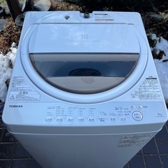 東芝　6kg洗濯機　清掃済み