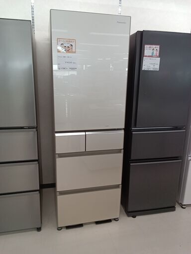 ★ジモティ割あり★ Panasonic 冷蔵庫 NR-E412PV 406L 17年製 動作確認／クリーニング済み TC2070