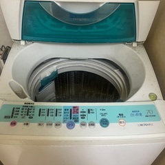 日立製　7キロ　洗濯機　簡易乾燥付き