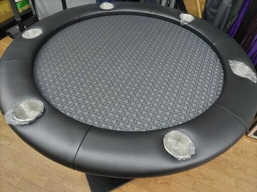 ポーカー　ラウンダーテーブル　購入前に下見可能