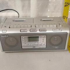 0313-111 SONY CFD-W78 CD＆Ｗカセット＆ラジオ