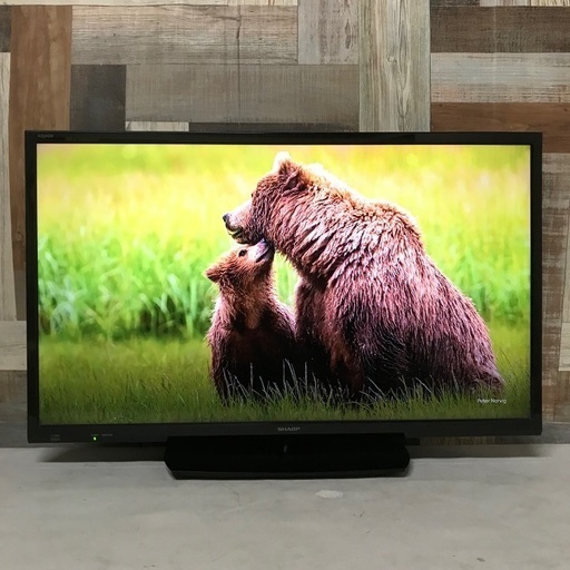 即日受渡❣️SHARP  AQUOS32型薄型液晶 TV番組視聴しながら裏番組録画14500円