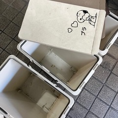 ゴミ箱3個