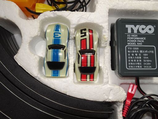 スロットカー。タイコーのスーパーサーキットです。