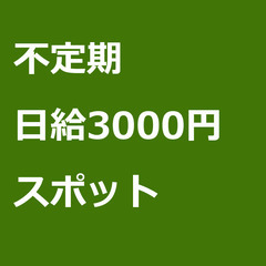 【スポット案件/急ぎ募集♦︎】【日給3000円】東京都大田区 /...